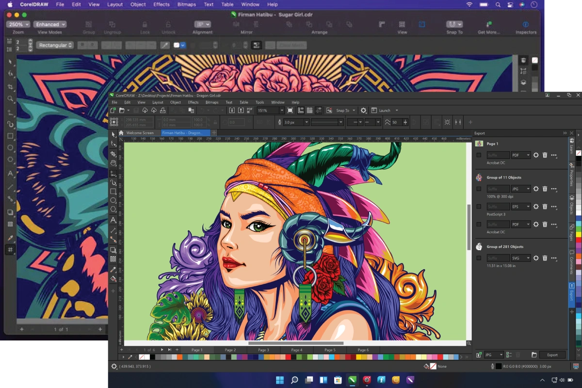 CorelDRAW Graphics Suite 2023 | Windows | Apple Silicon Mac M1 / M2 | iBay